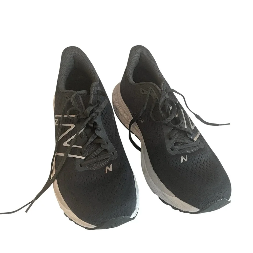 New Balance Size 9.5W / 8M Black Fresh Foam‎ 880 Sneaker Running Shoe